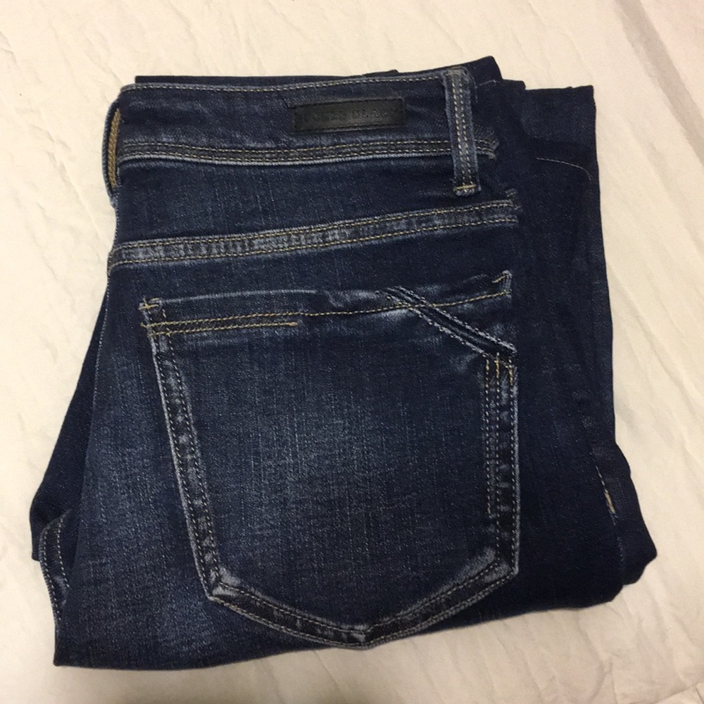 Buckle black jeans